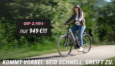 Großer E-Bike Sonderverkauf in Krefeld
