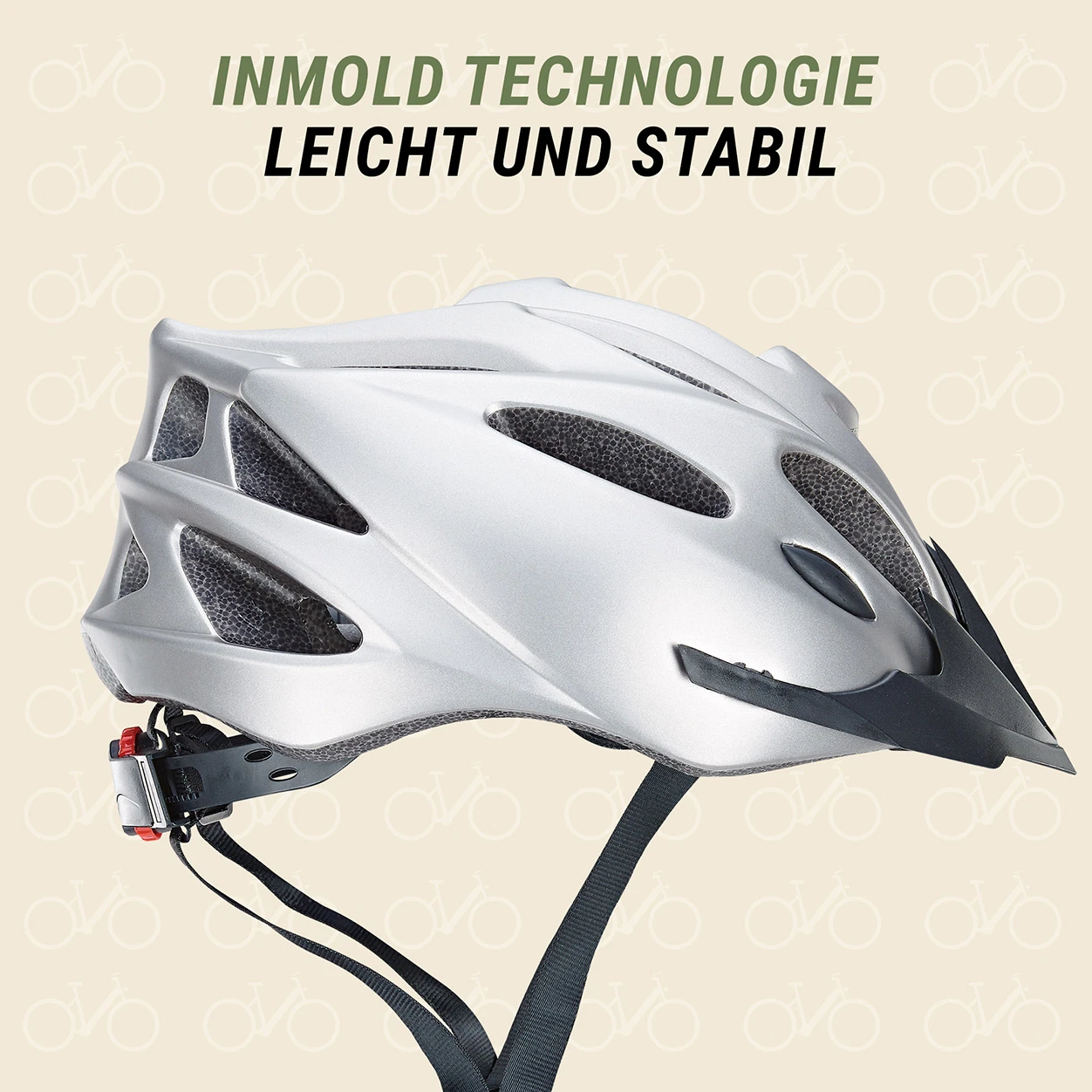 Fahrradhelm silver