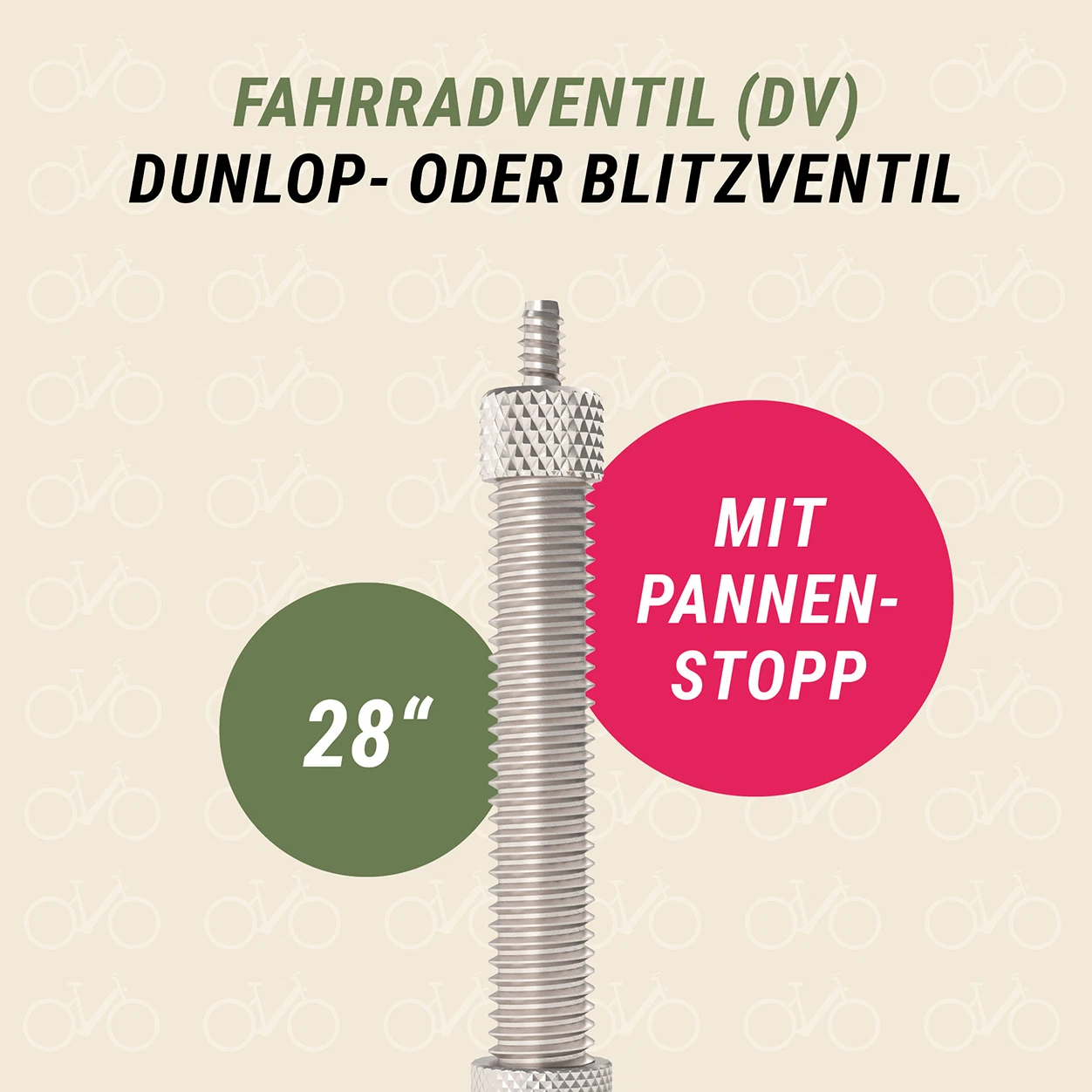 Schlauch 28" (Dunlopventil | 47/57-622)