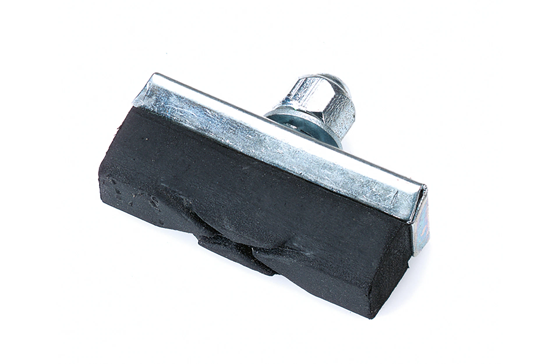 Bremsschuh - diagonale Ansicht auf weißem Grund