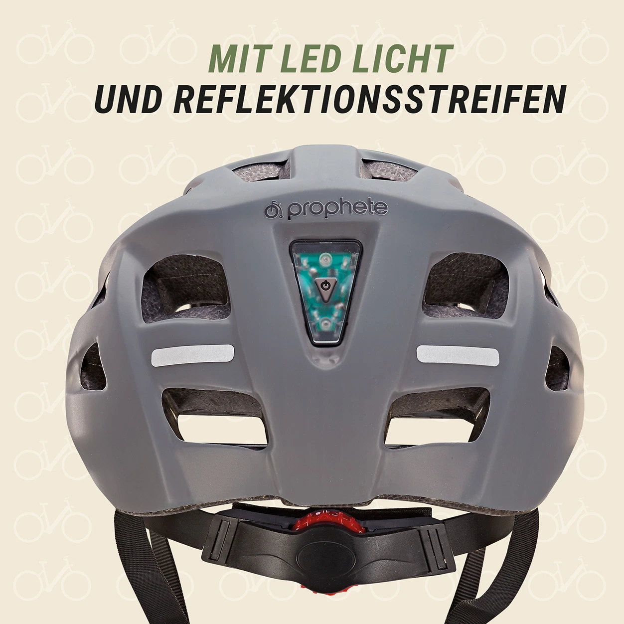 Fahrradhelm grey