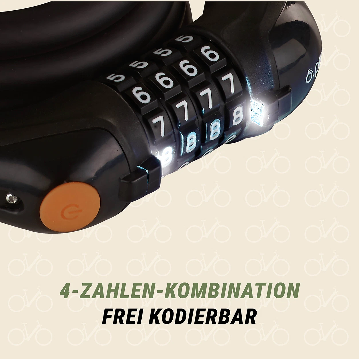 Kabelschloss Code