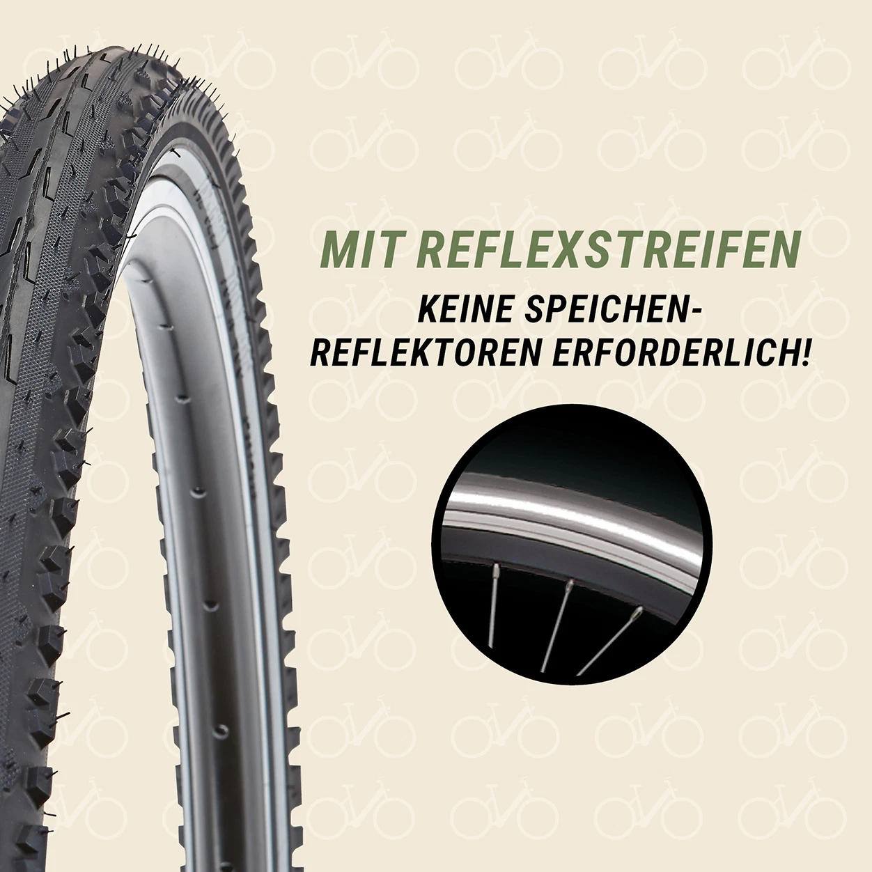 Reifen 28" x 1.60 (42-622) Reflex