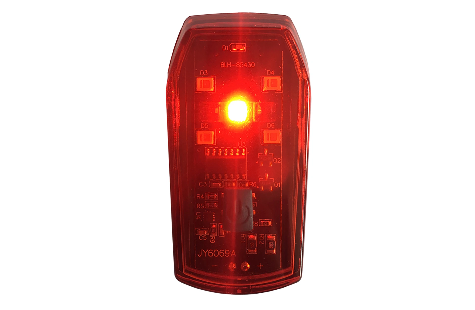 LED-Batterierücklicht mit Bremslicht