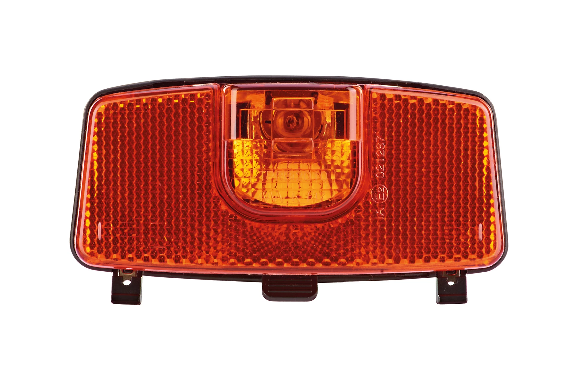 Rücklicht - Ansicht von vorne auf weißem Grund