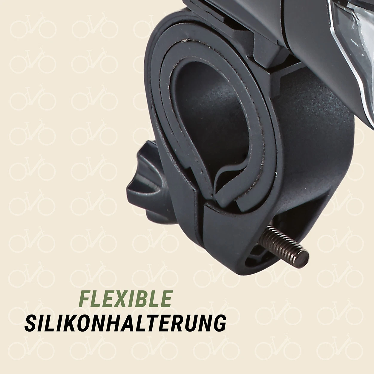 Frontscheinwerfer flexible halterung - Detailansicht