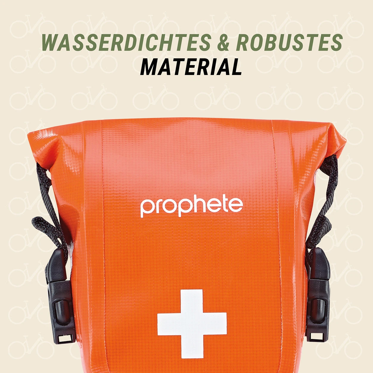 Erste Hilfe Tasche wasserdicht - Ansicht von vorne