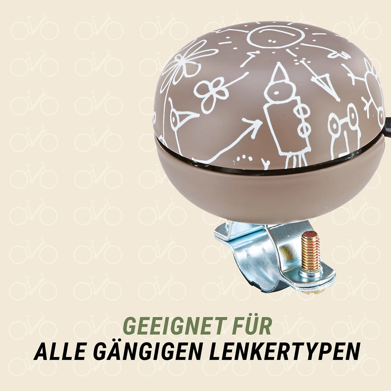 "Ding Dong" Nostalgie-Klingel Mini