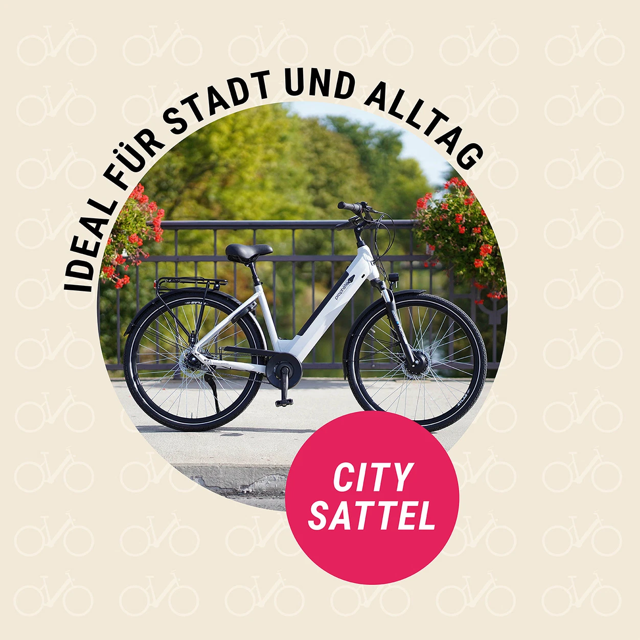 Touren-City-Sattel Foam