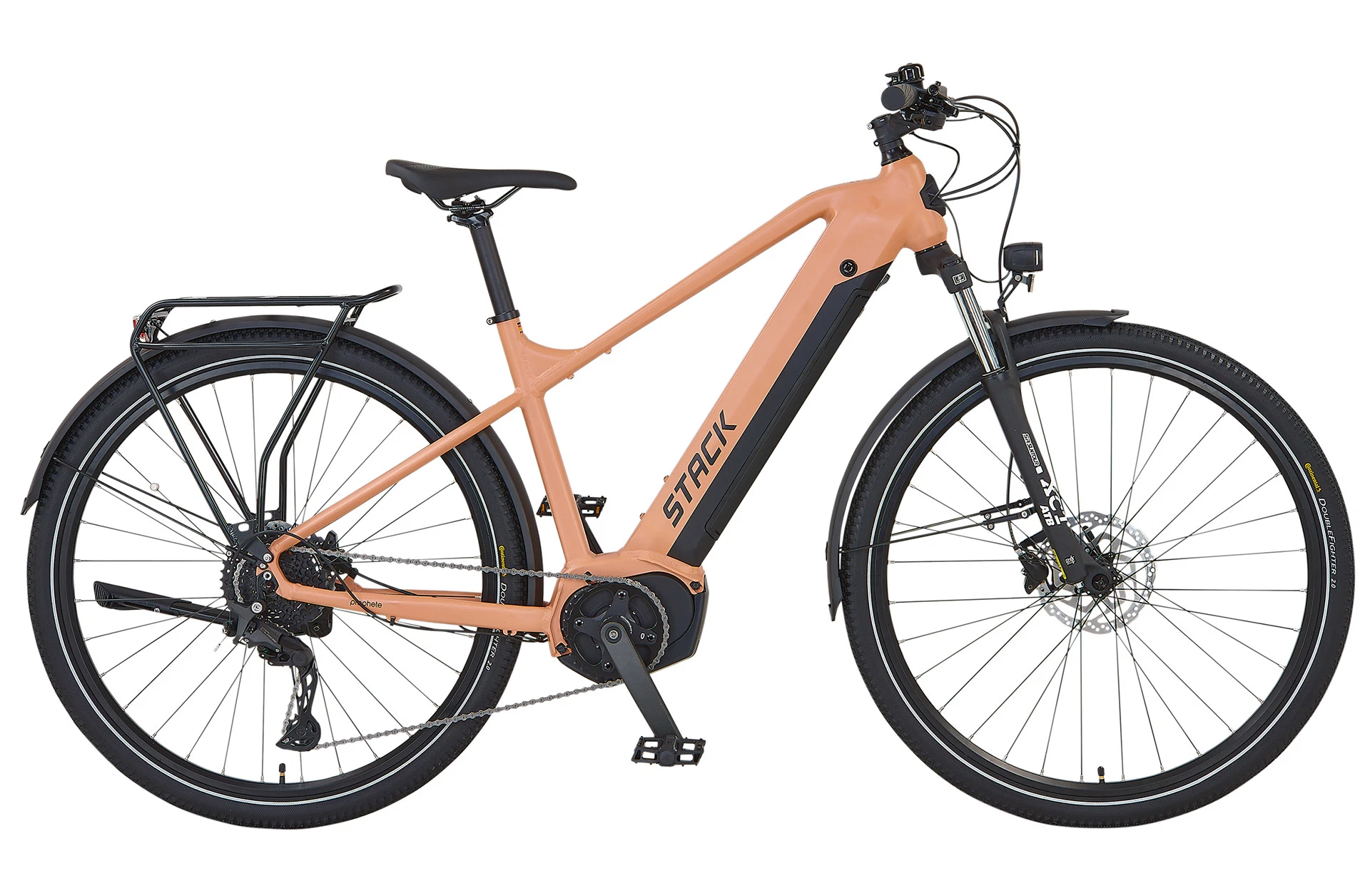 Stack 3.1 E-SUV E-Bike - Planaufnahme auf weißem Grund