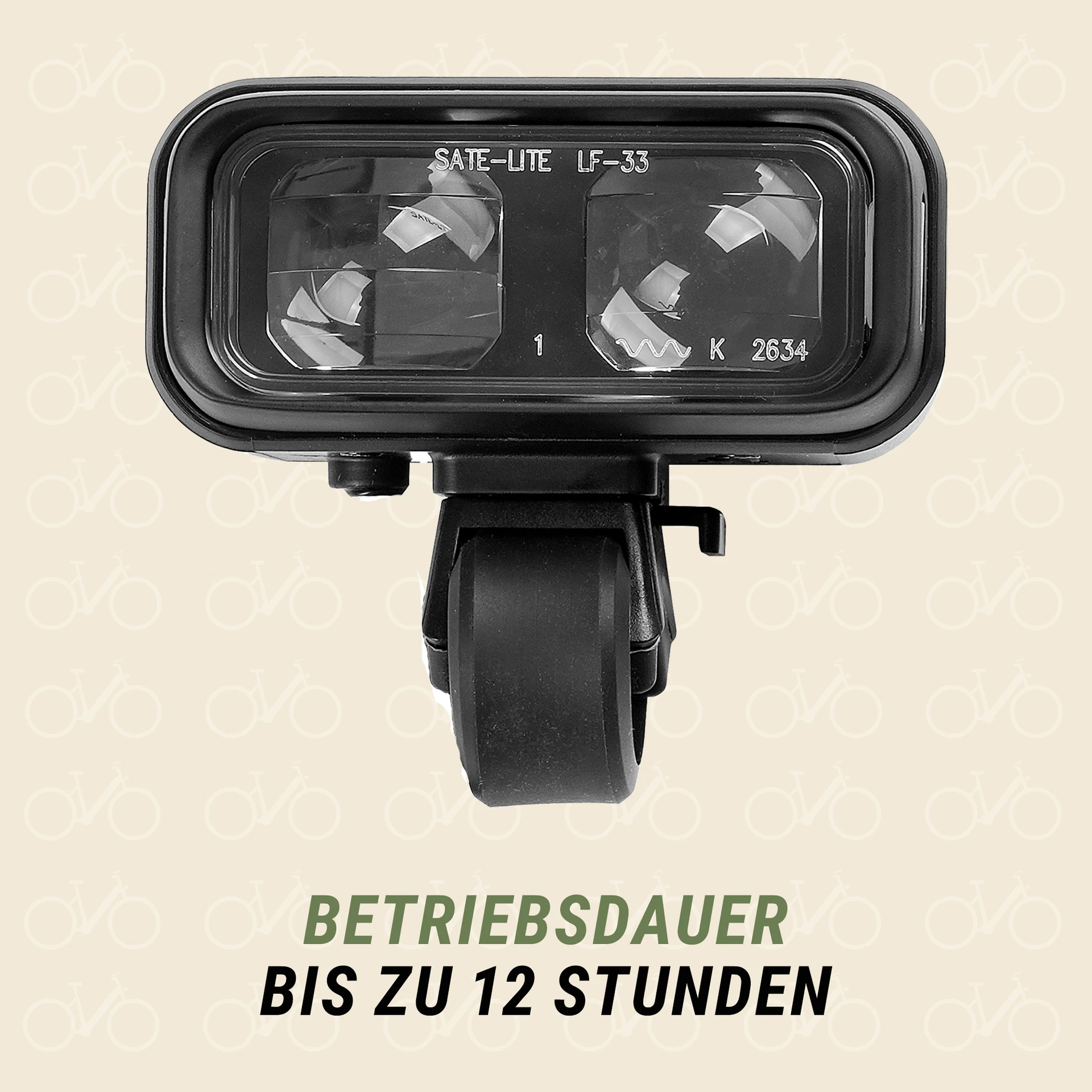 Beleuchtungsset 12 Stunden Betriebsdauer - Schaubild