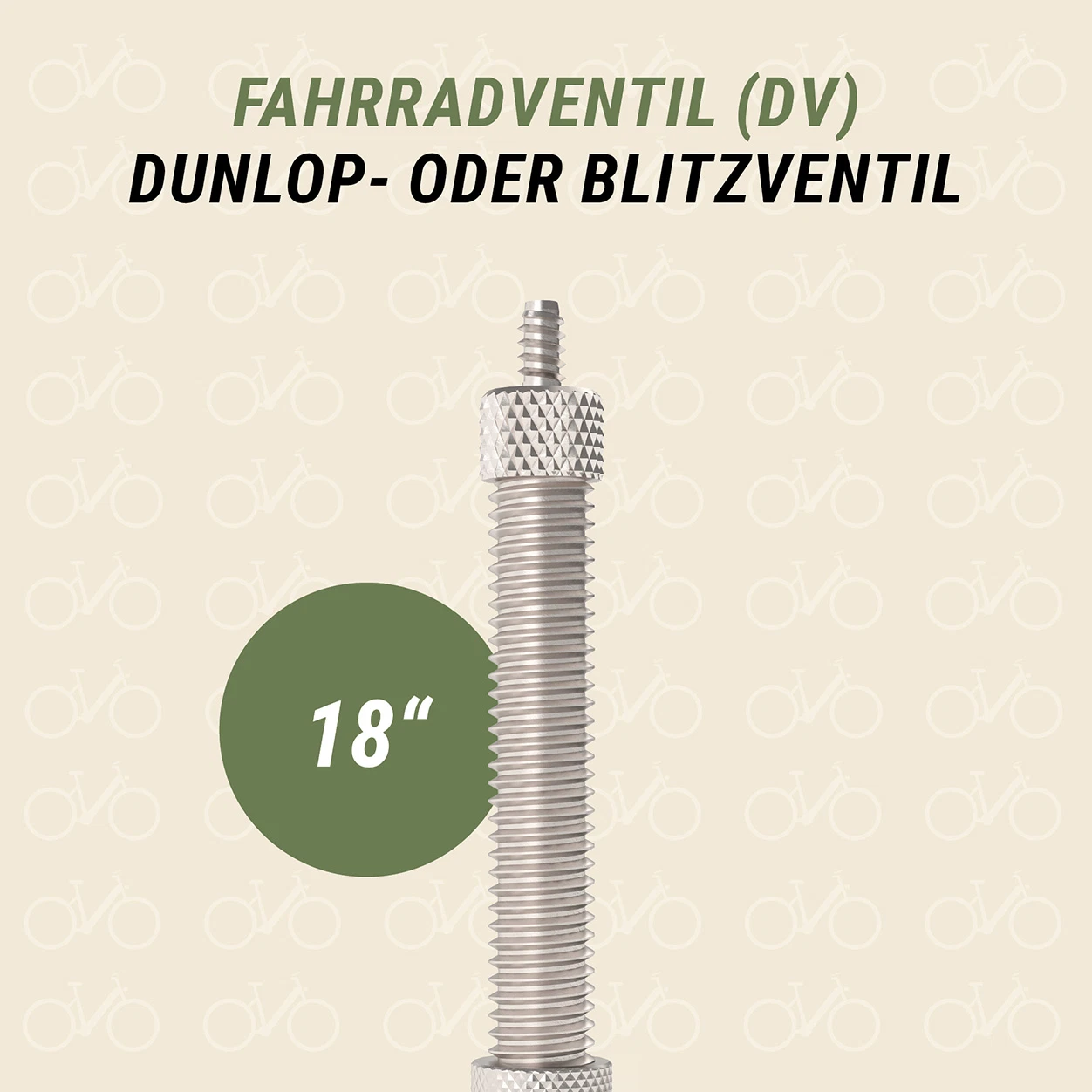 Schlauch 18" (Dunlopventil | 47-355)