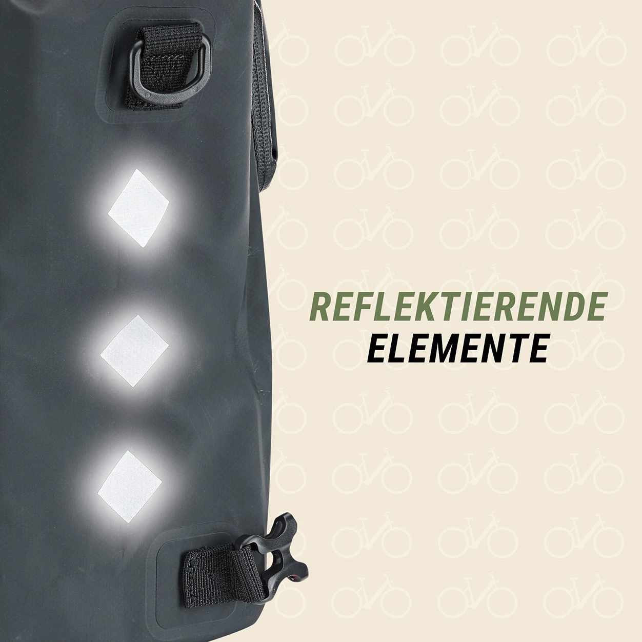 Seitenpacktasche/ Rucksack black