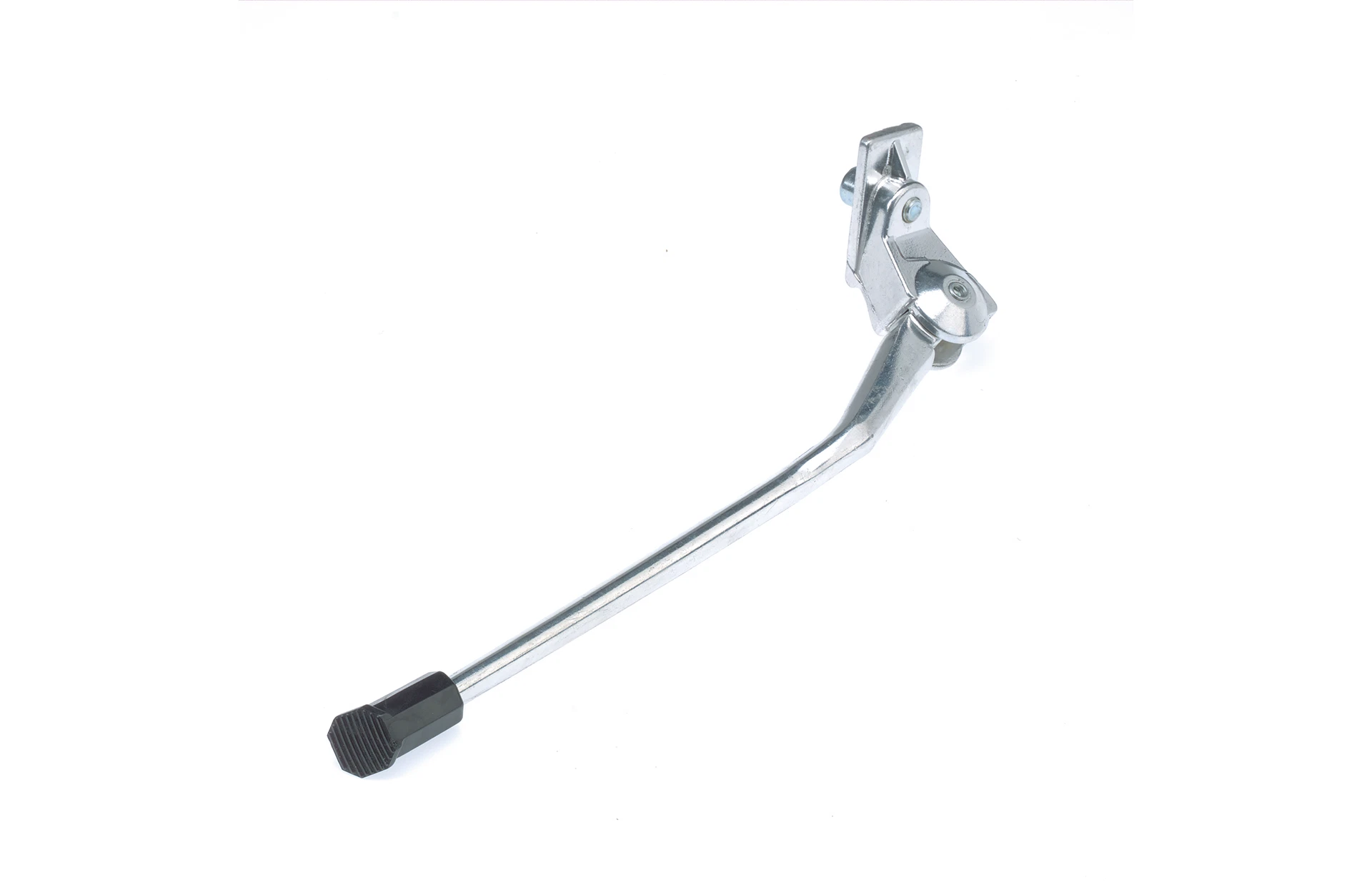 Fahrradständer - diagonale Ansicht auf weißem Grund