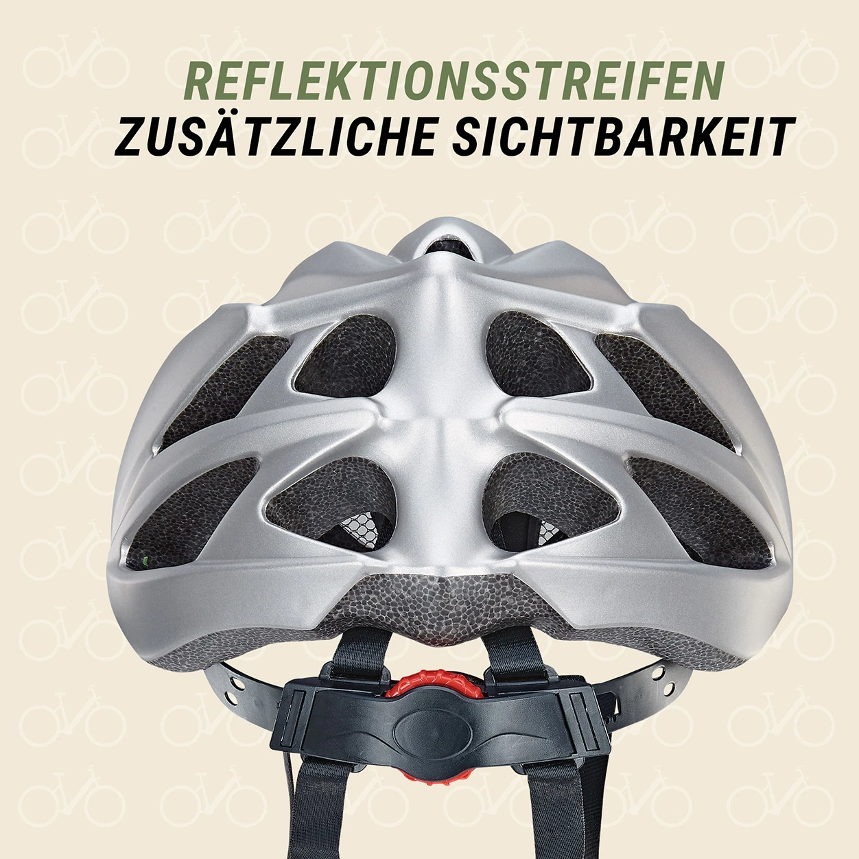 Fahrradhelm silver