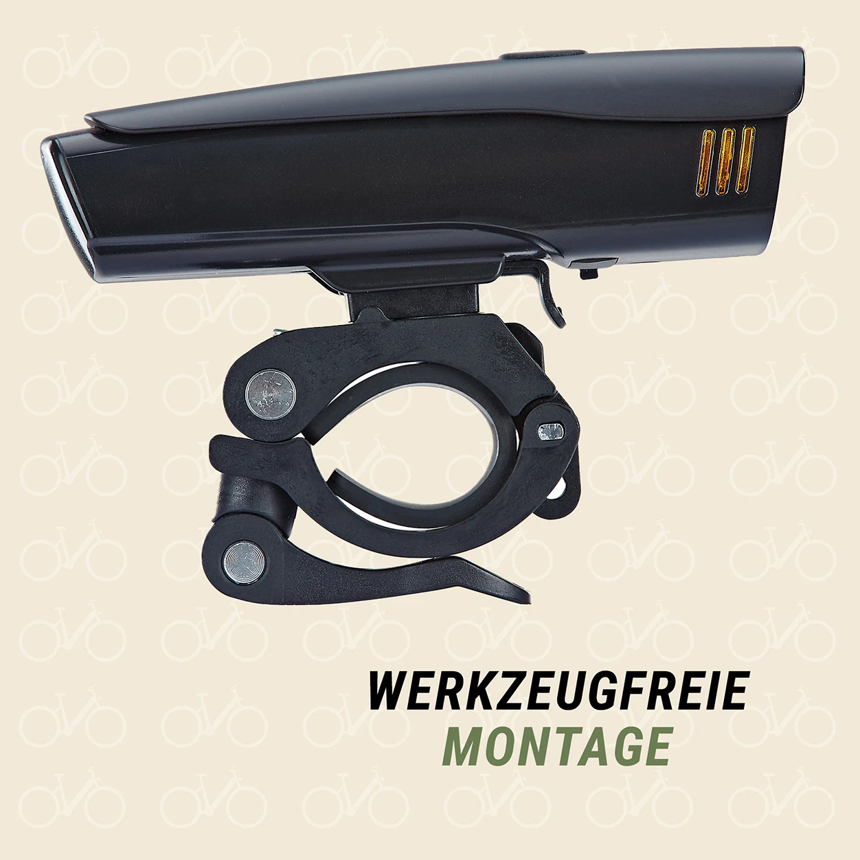 LED USB Akku-Scheinwerfer 50/25 Lux