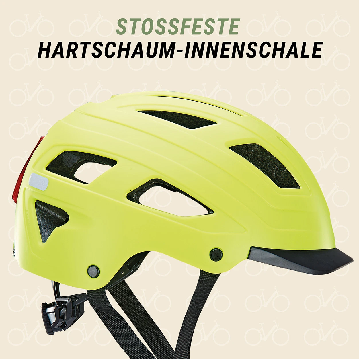 ECO Urban Bike Helm yellow