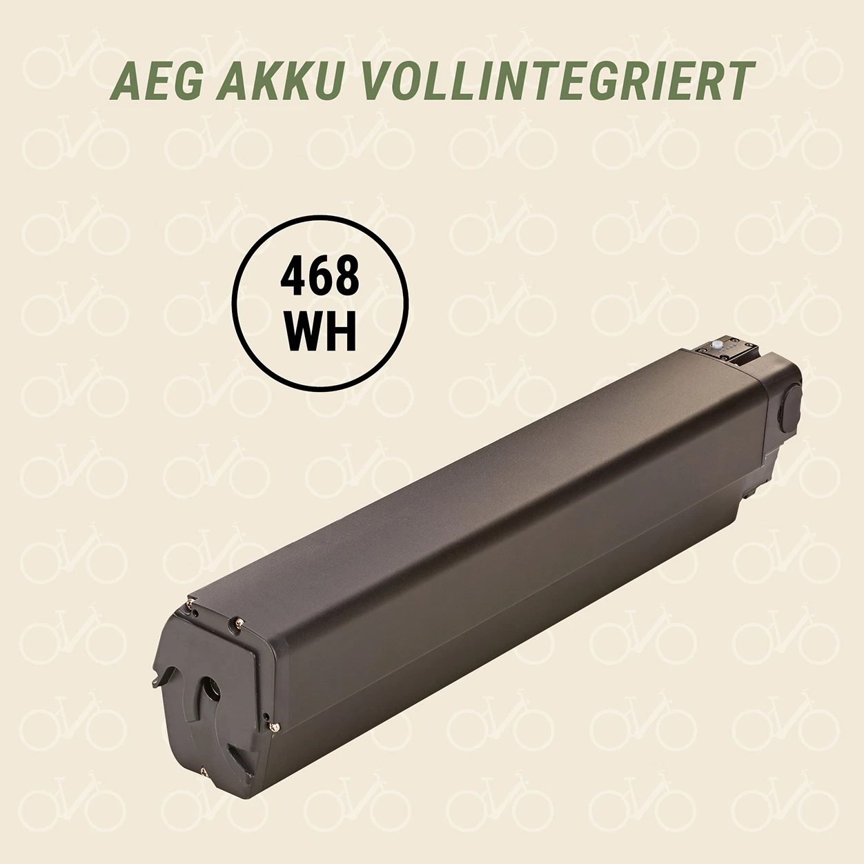 AEG Akku vollintegriert