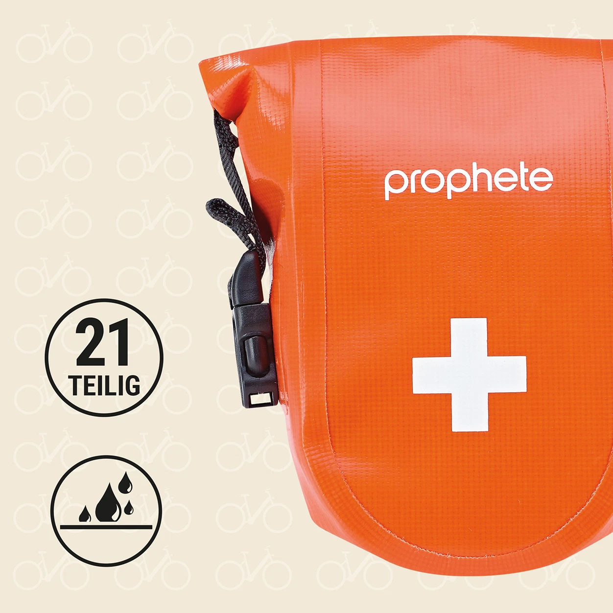 Erste Hilfe Tasche 21-teilig - Ansicht von vorne