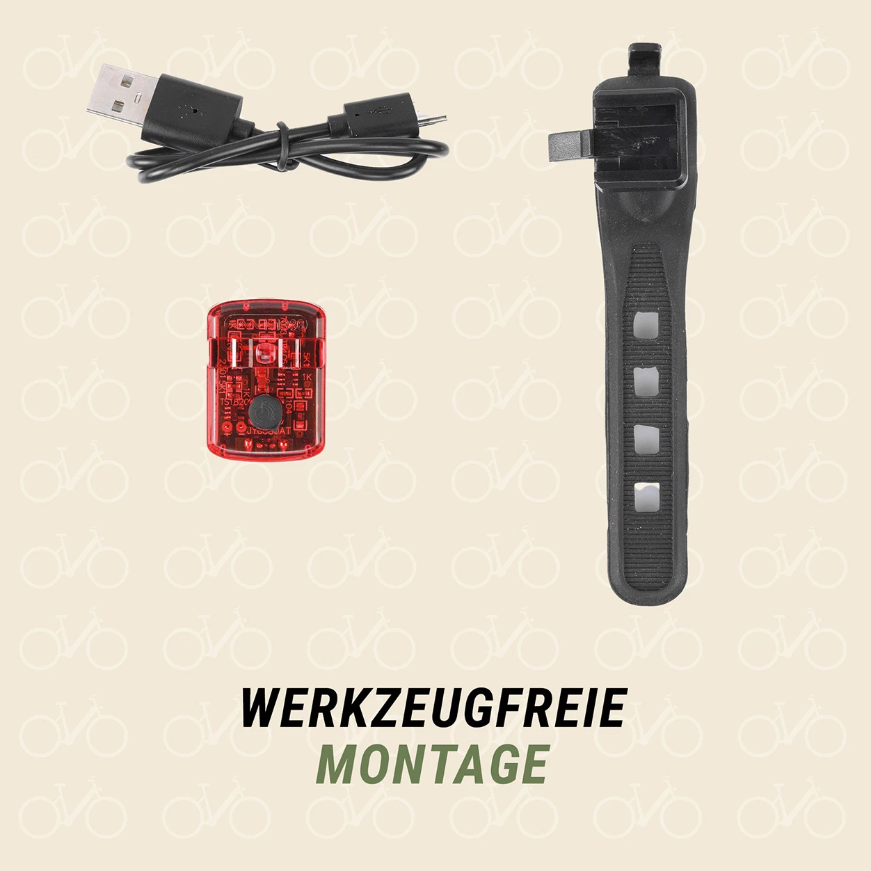 LED USB-Akkurücklicht mini
