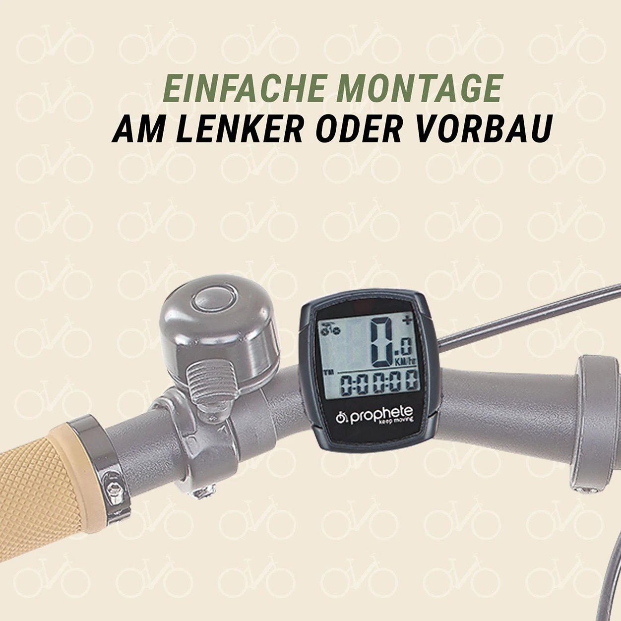 Fahrradcomputer Basic | 0531 | Jetzt kaufen | Prophete