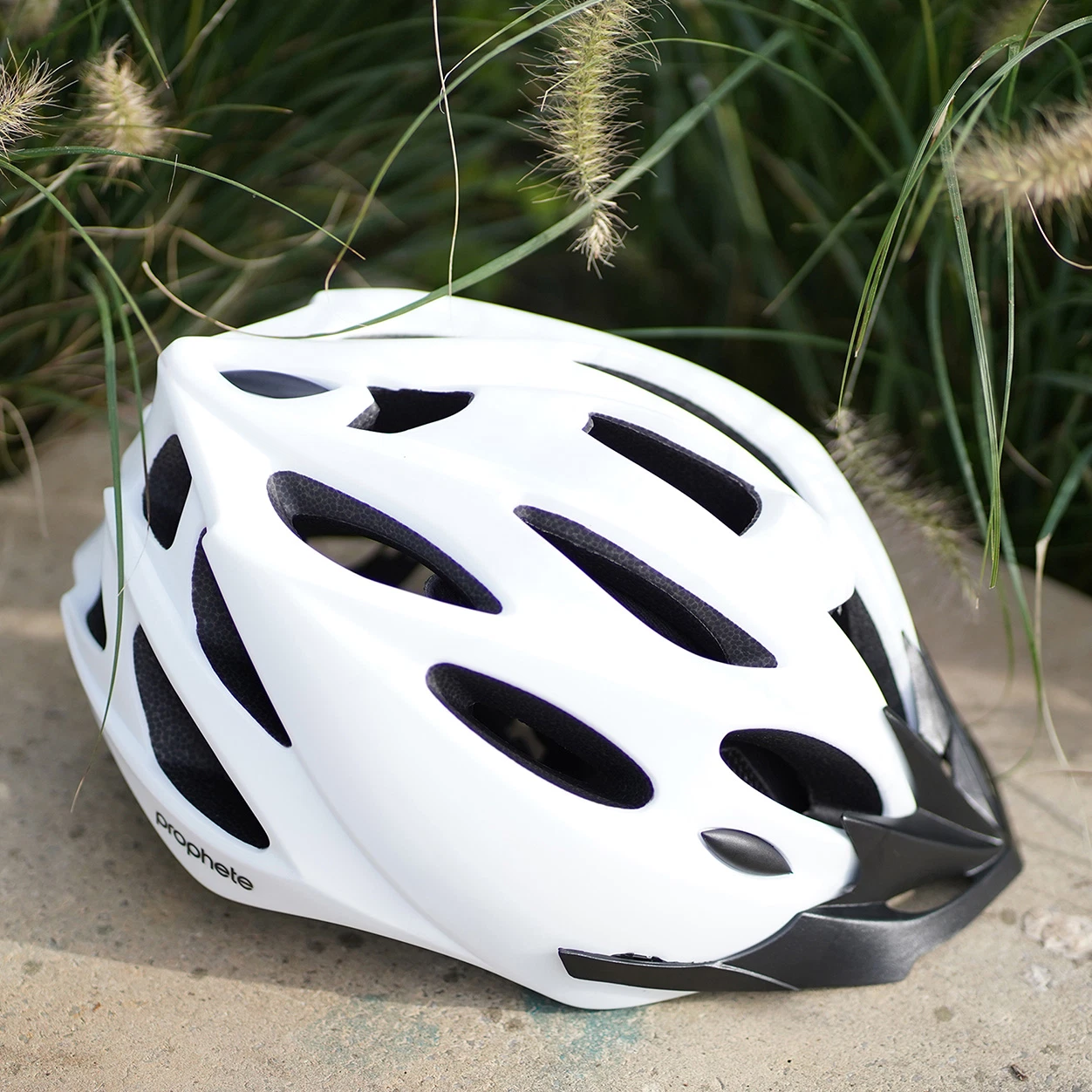 Fahrradhelm white