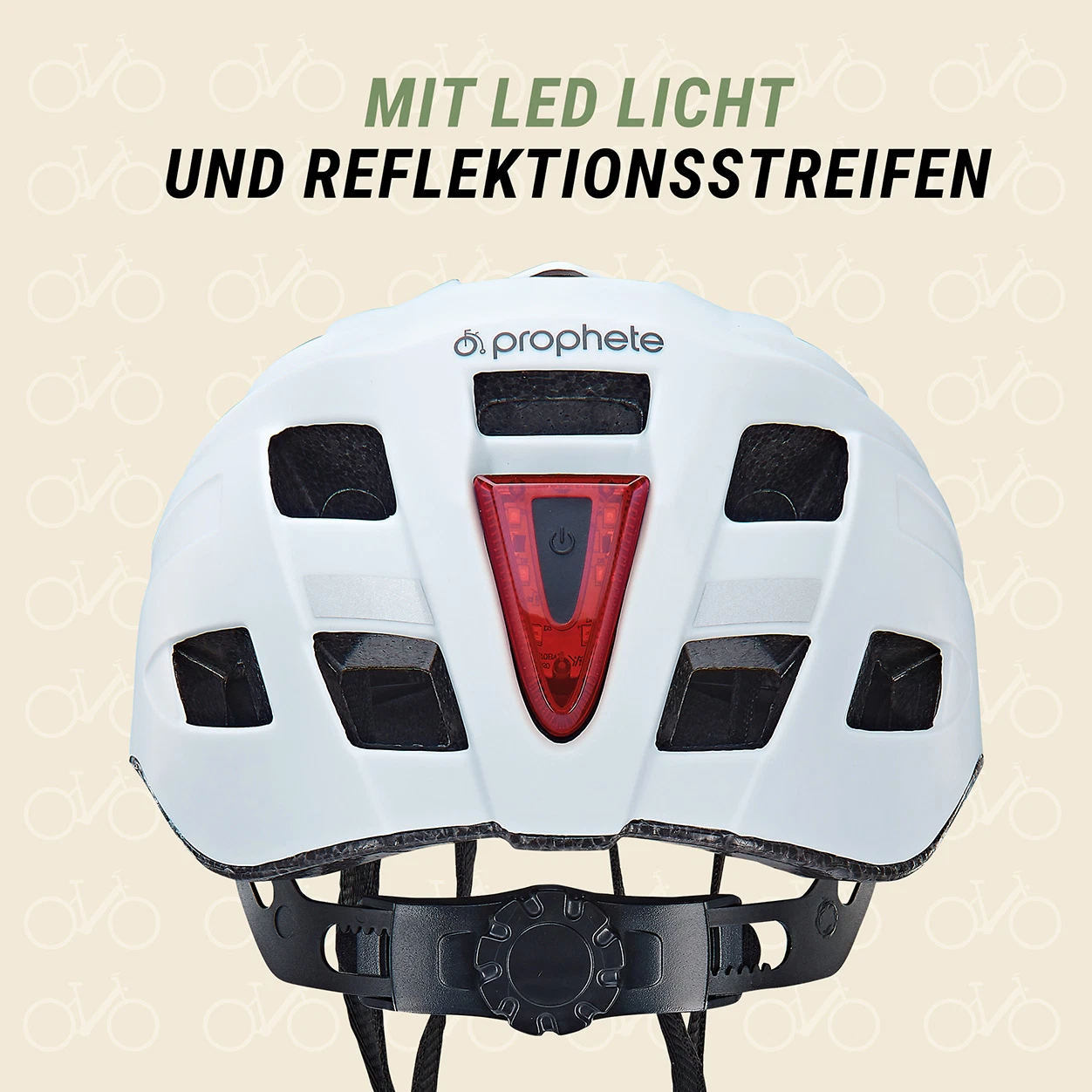 ECO Urban Fahrradhelm white