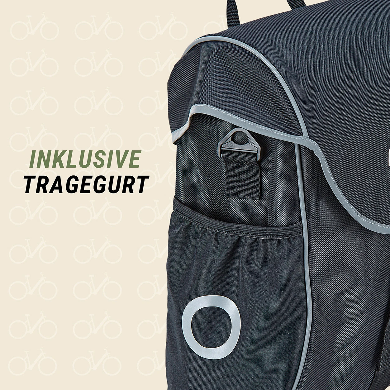 Seitenpacktasche flap