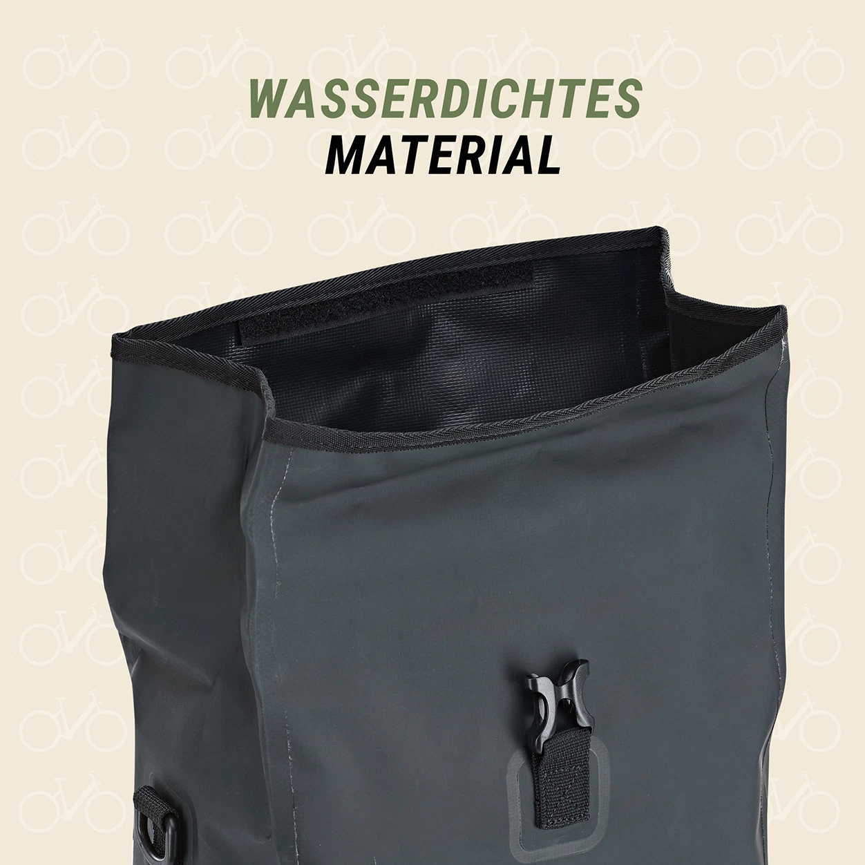 Seitenpacktasche/ Rucksack black