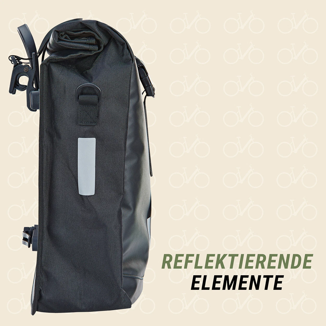 Seitenpacktasche roll
