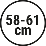 58-61 cm