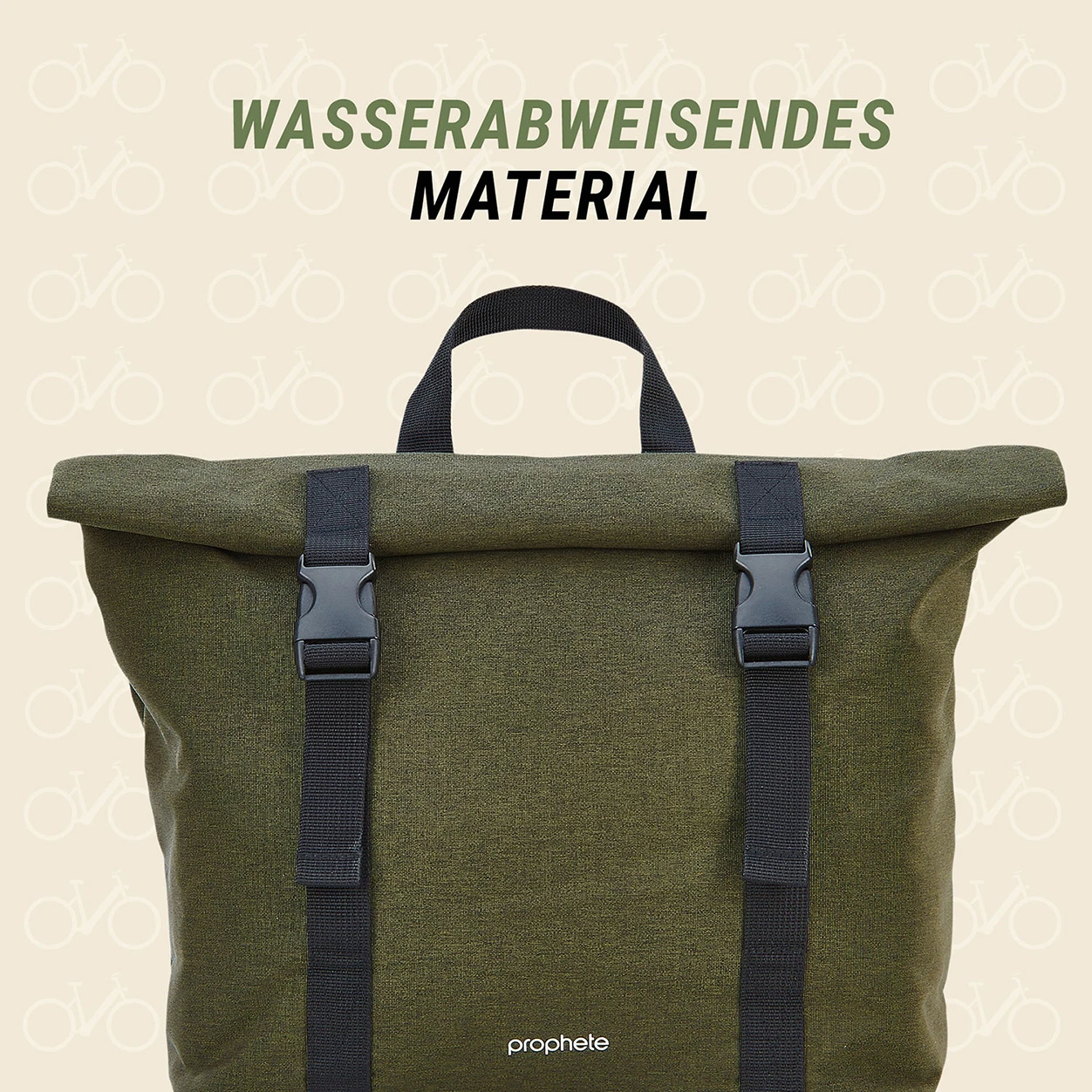Seitenpacktasche grün