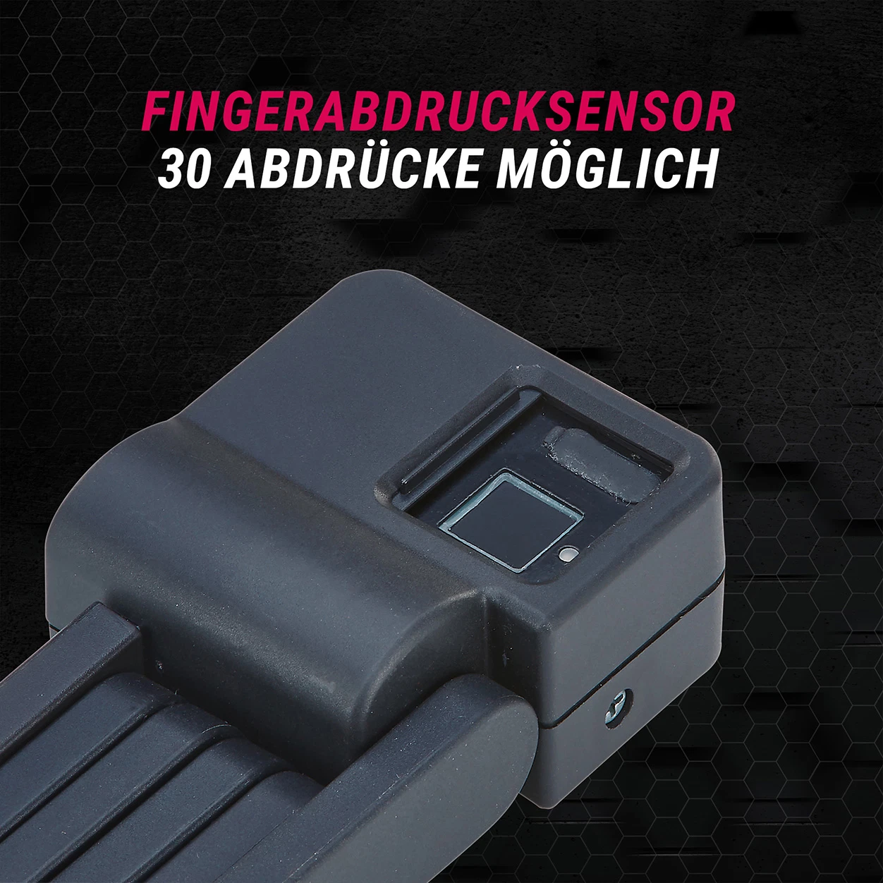 Faltschloss Fingerabdruck (Aktion)