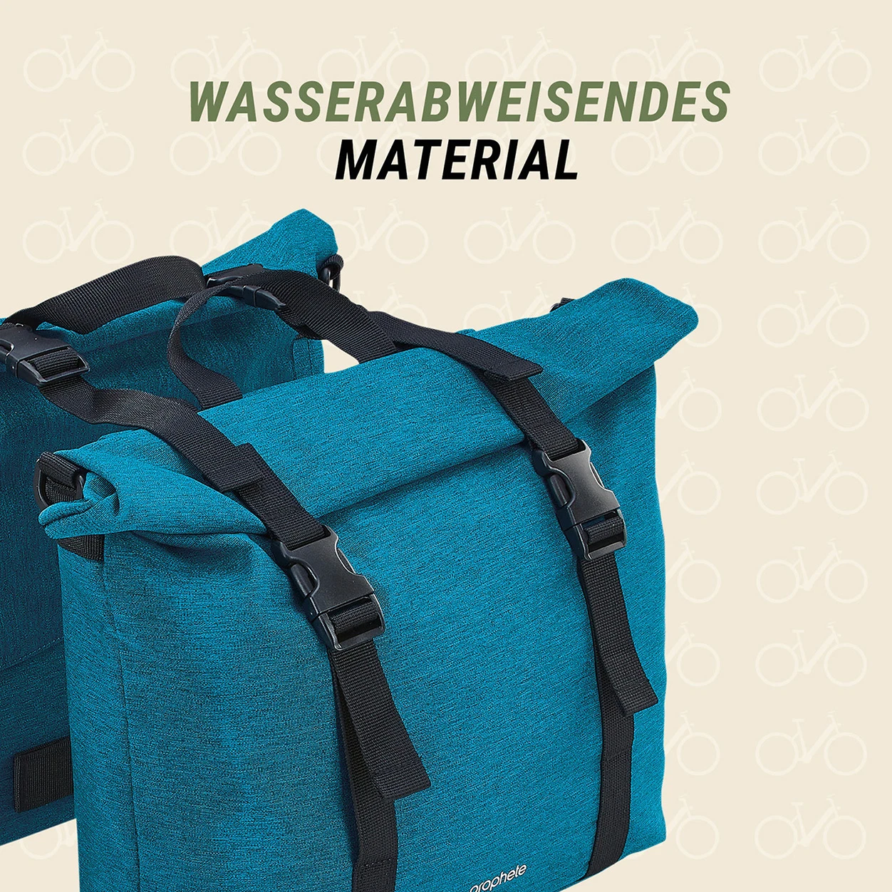 Doppelpacktasche blau (Aktion)