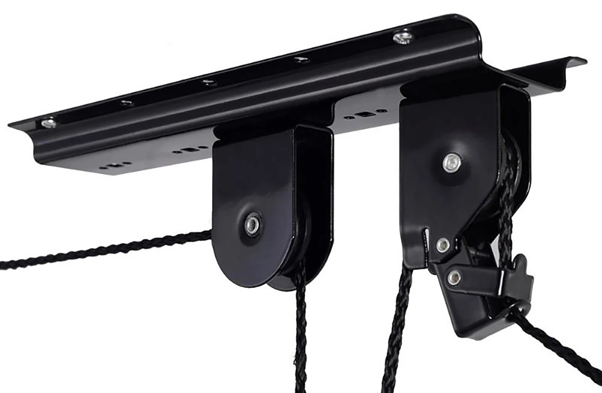 E-Bike Lift Zugrolle zur Wandmontage - Detailaufnahme auf weißem Grund