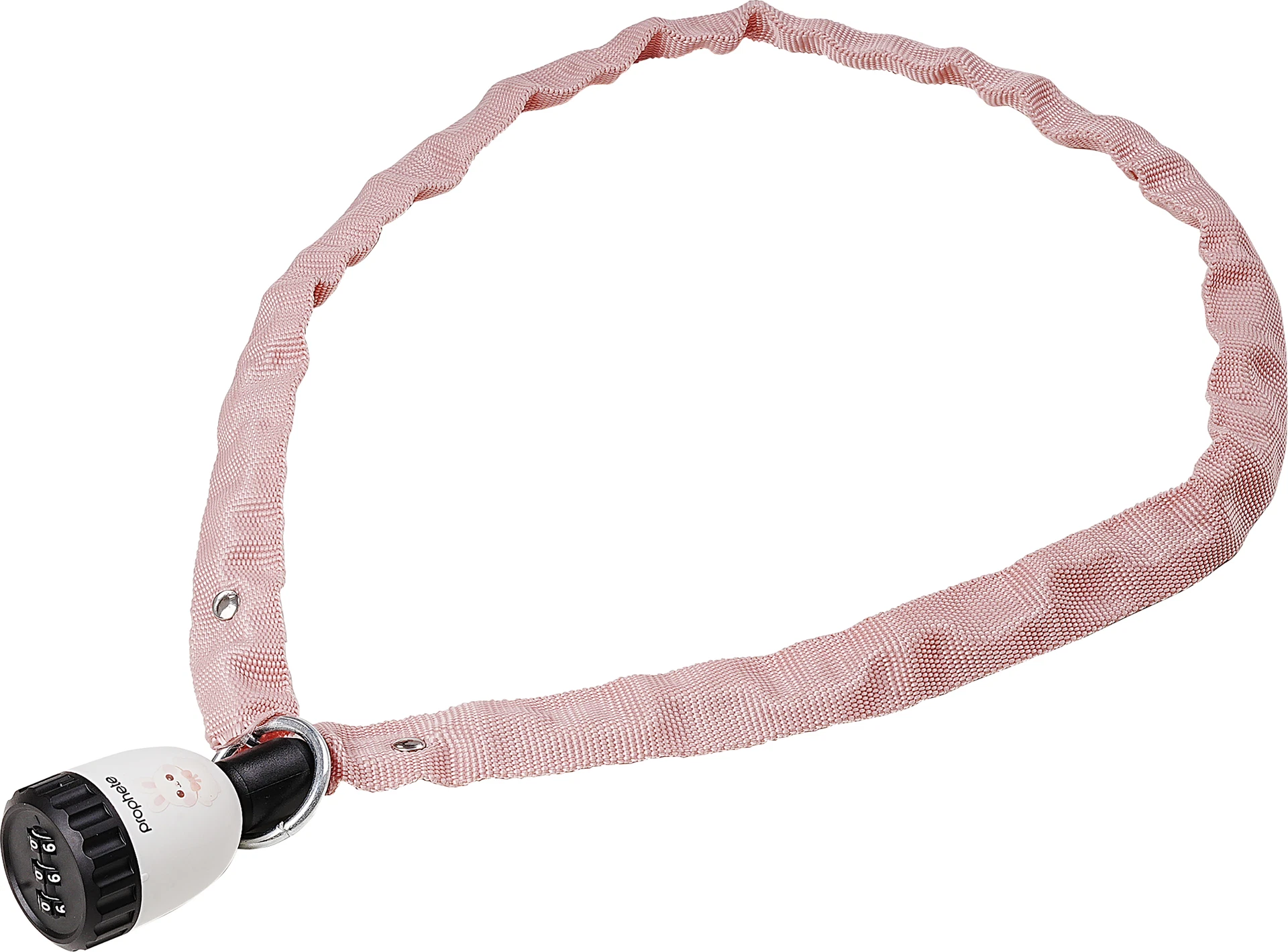 Vollansicht Kids Kettenschloss geschlossen vor weißem Hintergrund