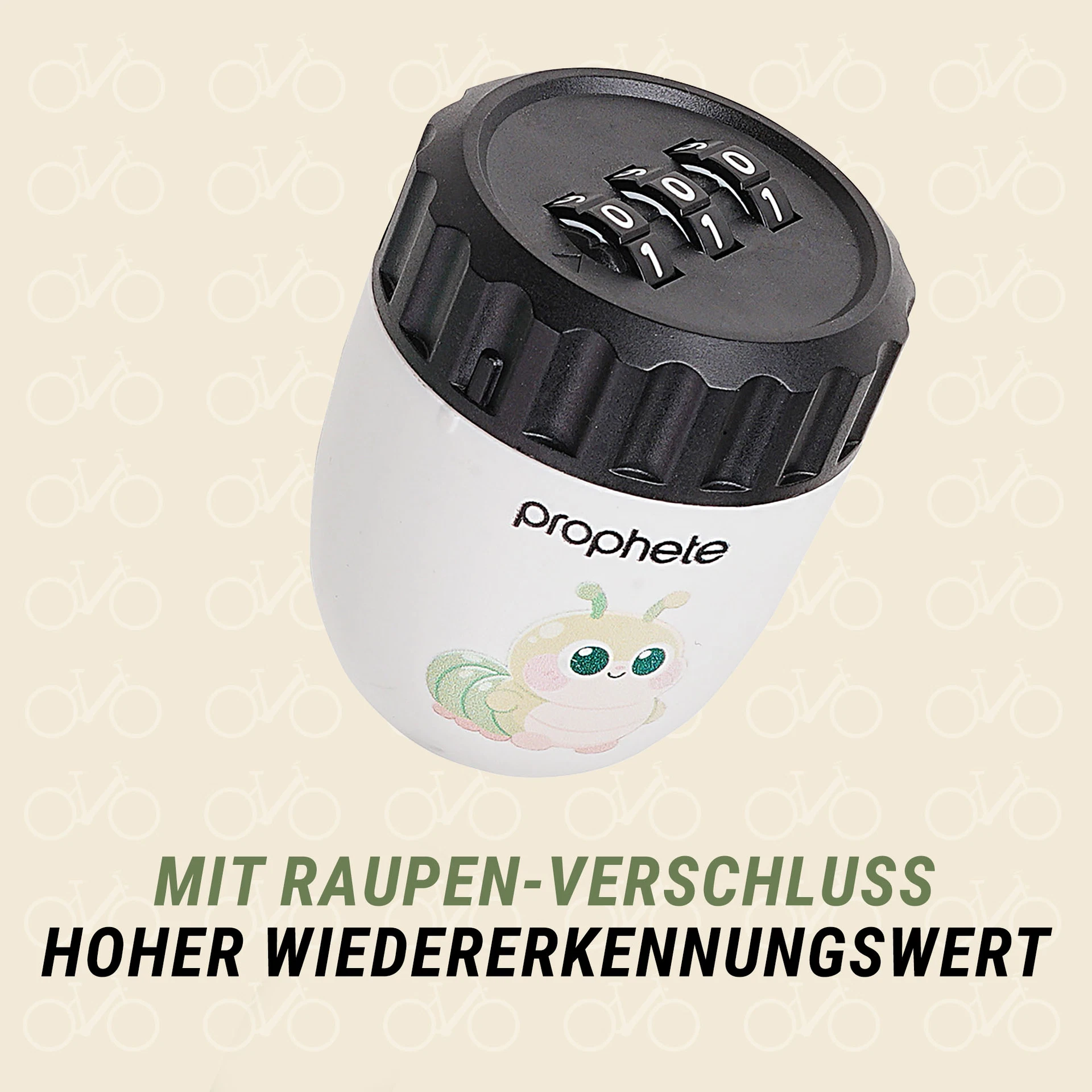 Kids-Kabelschloss gelb