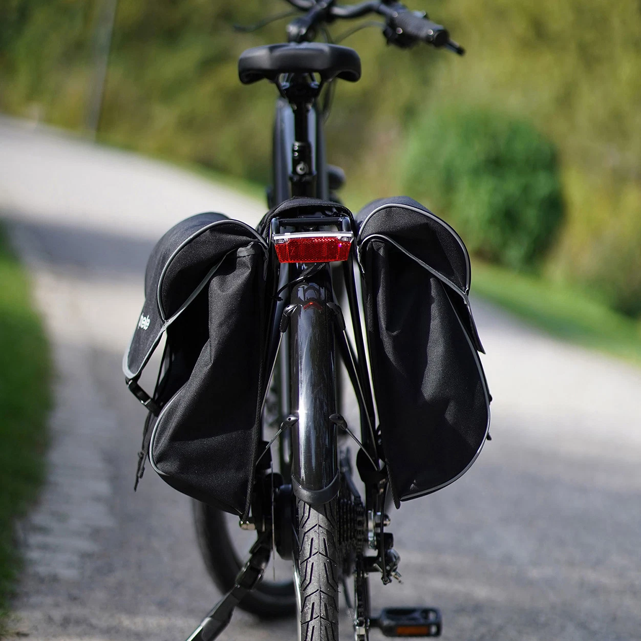 Doppelpacktasche schwarz