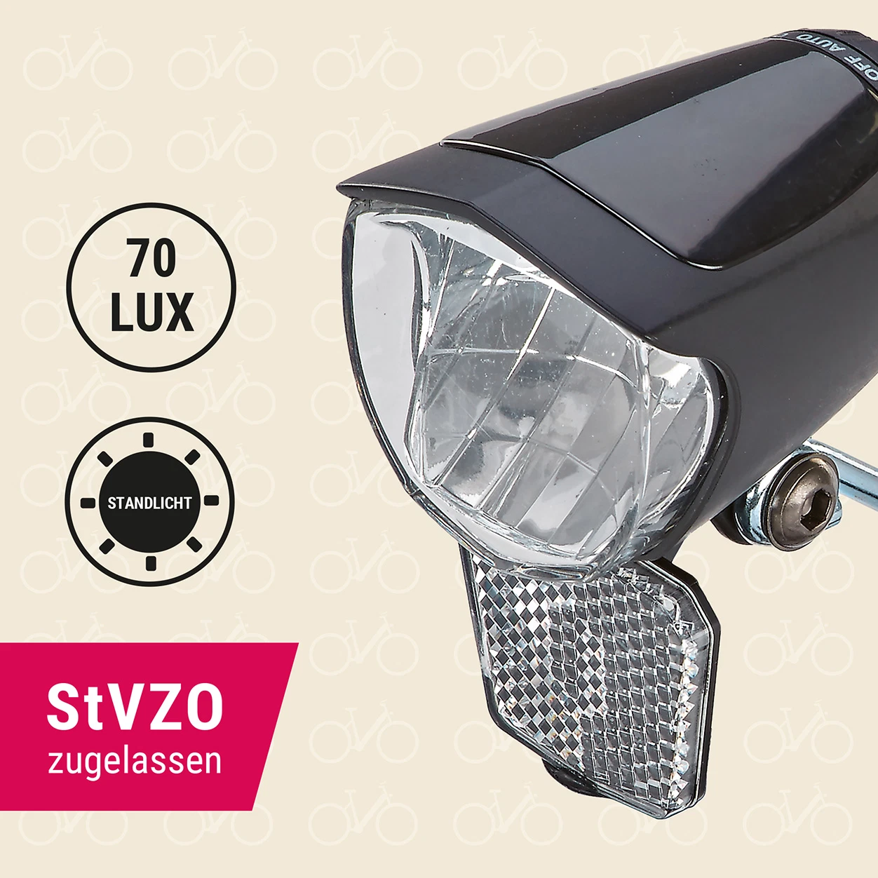 LED-Scheinwerfer 70 LUX