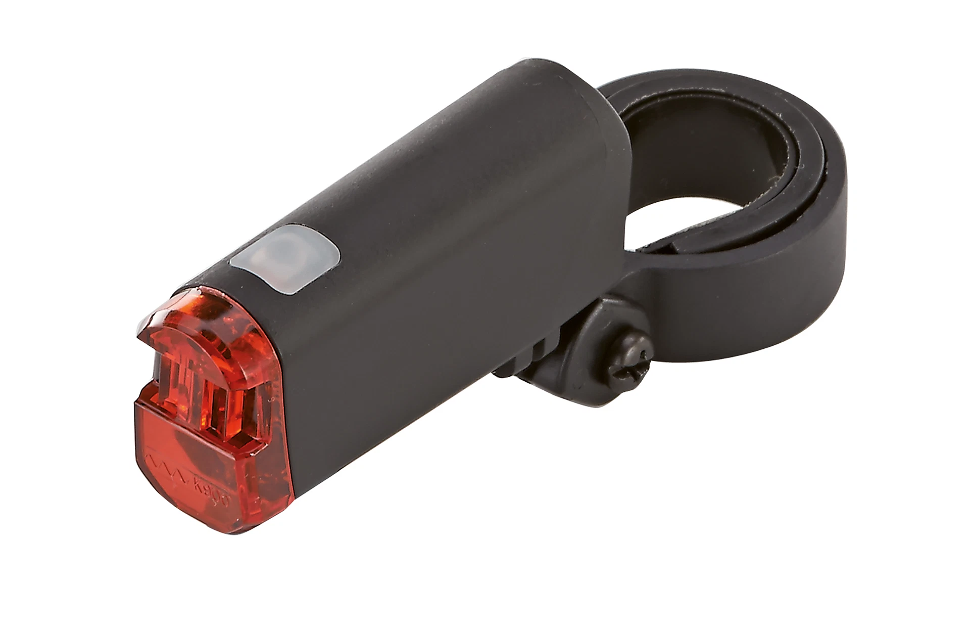 Rücklicht rot - diagonale Ansicht auf weißem Grund