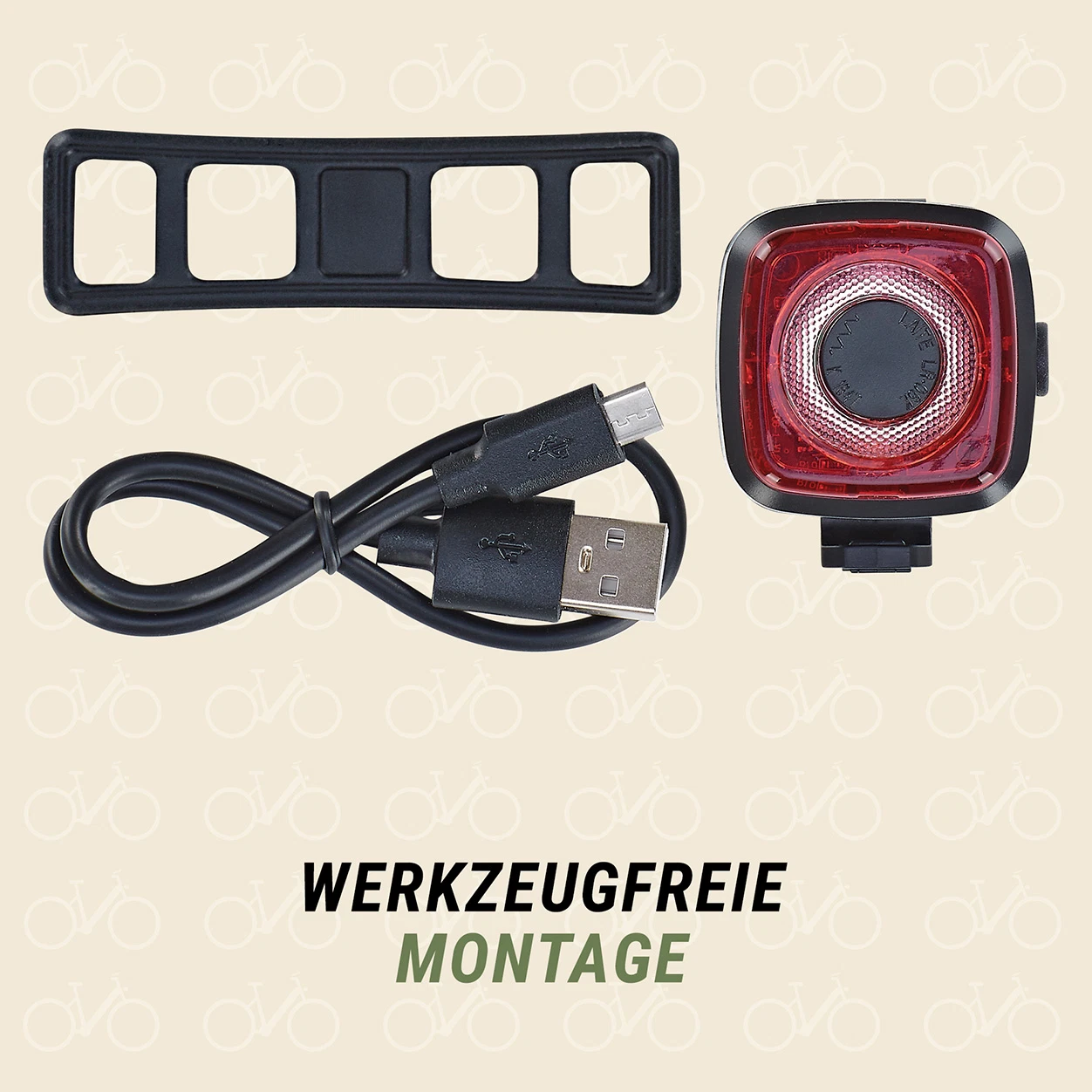 LED USB-Akkurücklicht classic