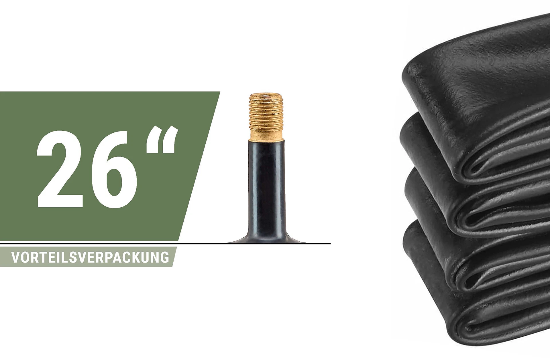 Fahrradschlauch 26" Vorteilspackung