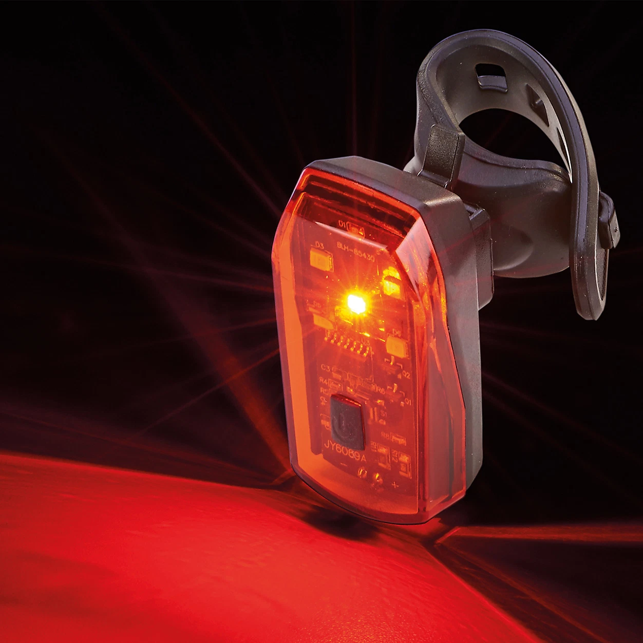LED-Batterierücklicht mit Bremslicht