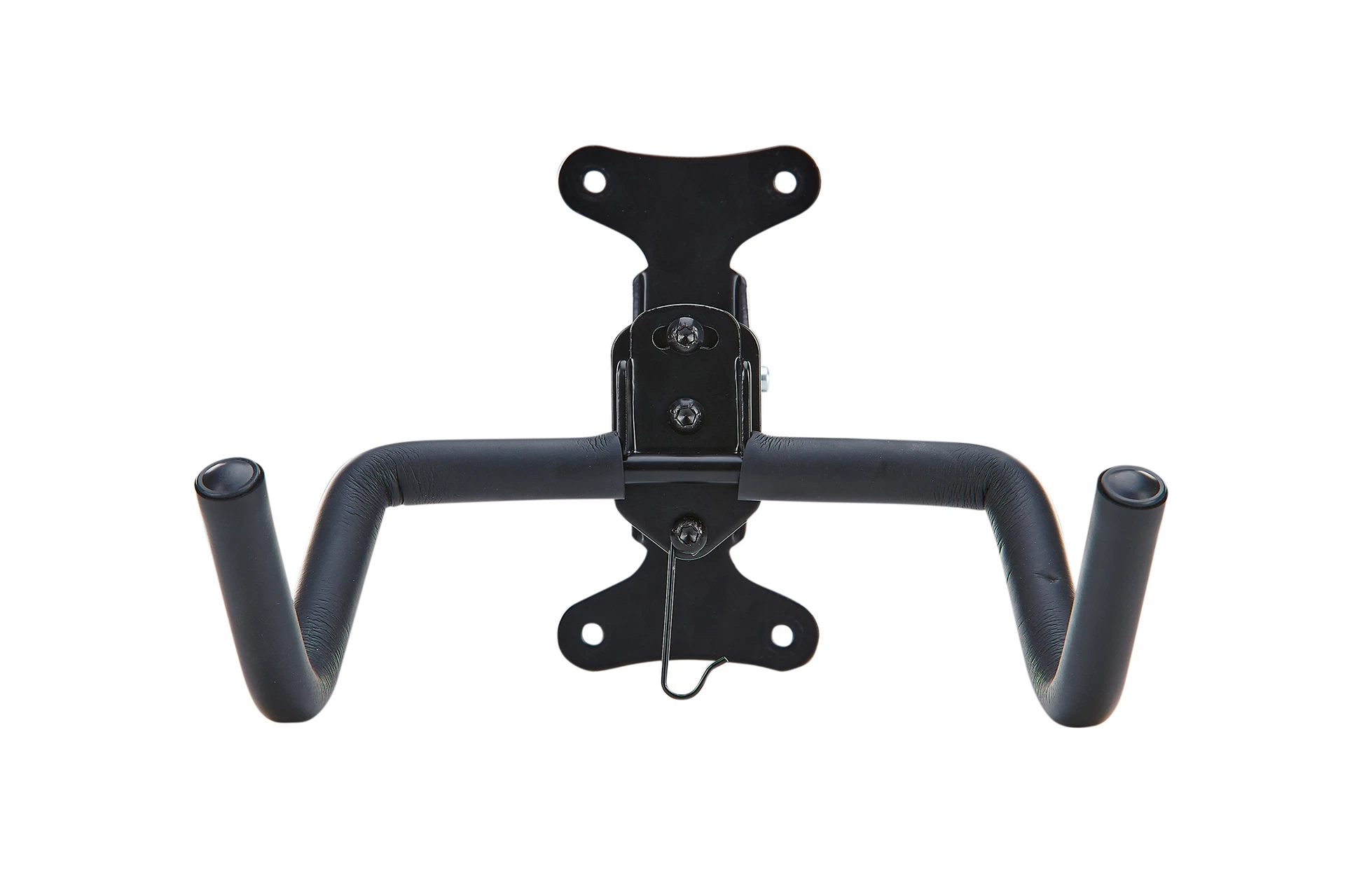 Wandhalterung für Fahrräder - Ansicht von vorne auf weißem Grund