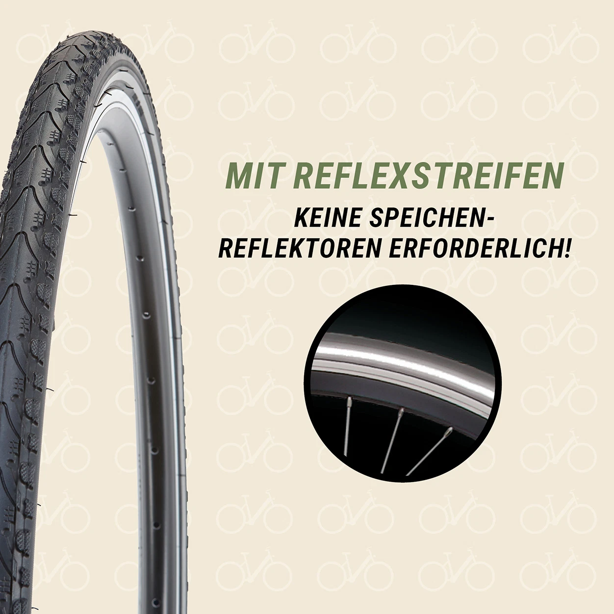Reifen 28" x 1.75 (47-622)