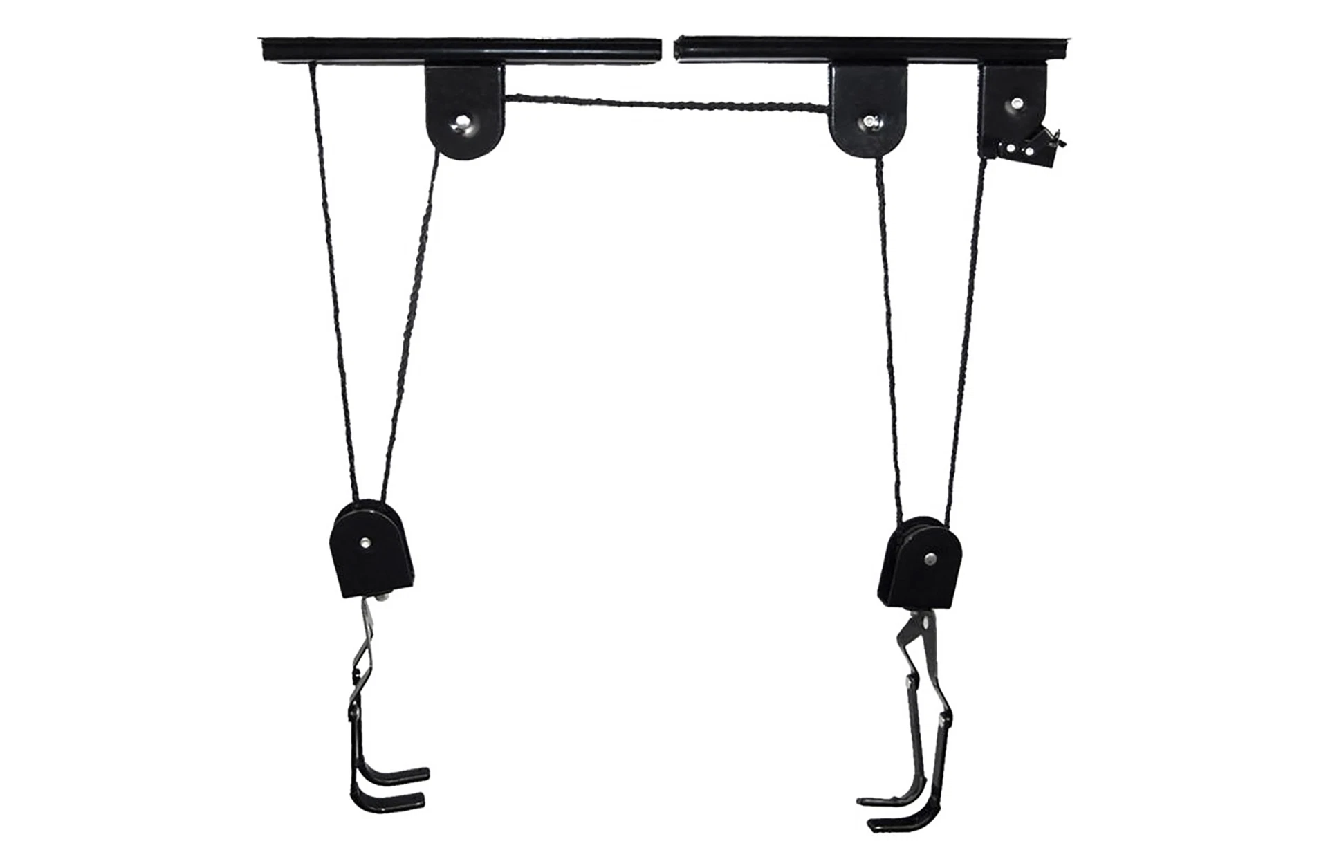 E-Bike Lift zur Wandmontage mit Befestigung - Frontalansicht auf weißem Grund