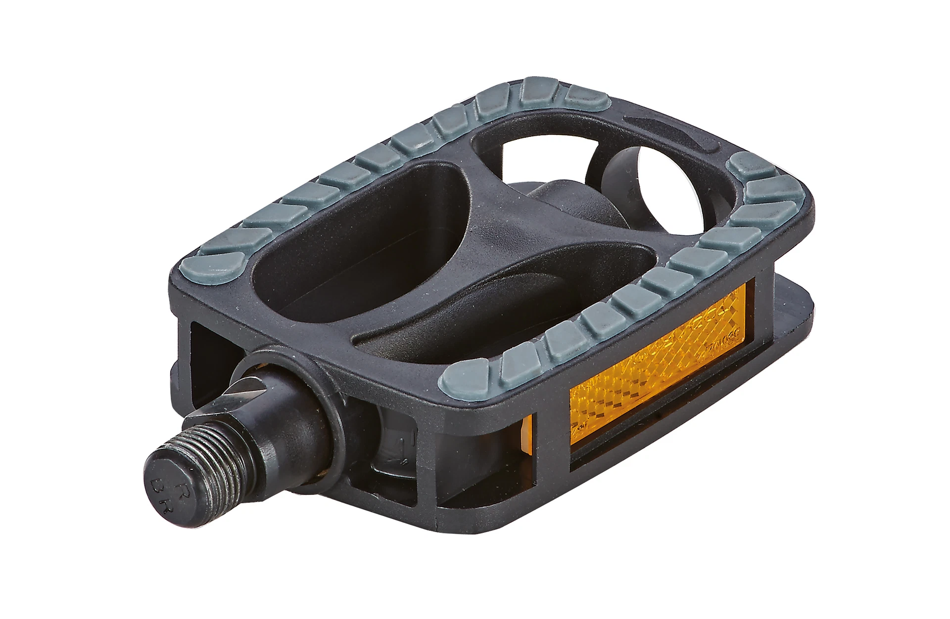 Pedale - diagonale Ansicht auf weißem Grund