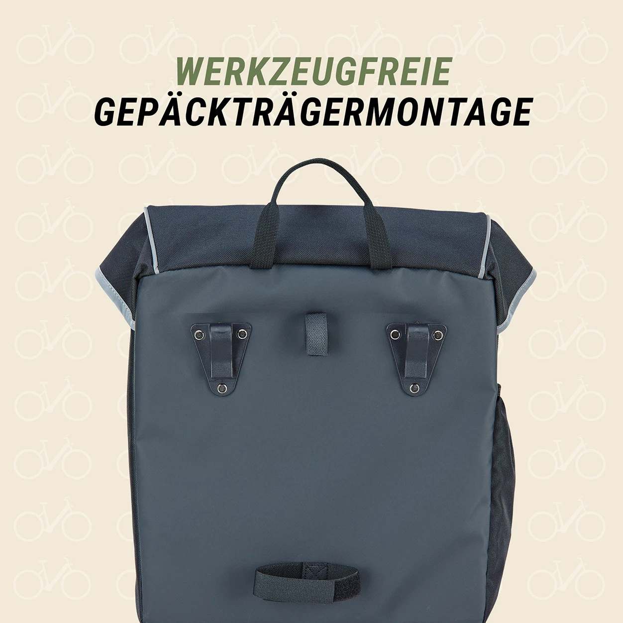 Seitenpacktasche flap