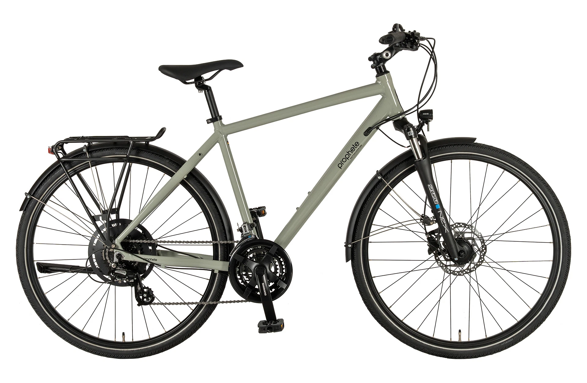 Entdecker 500 Trekking Bike Diamantrahmen - Planaufnahme auf weißem Grund