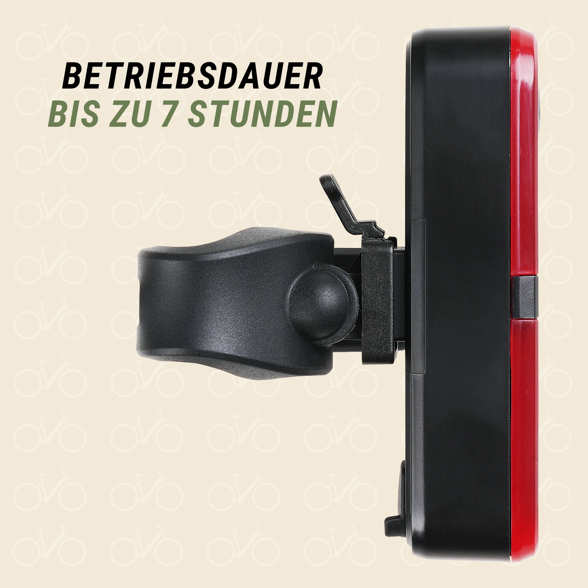 Beleuchtungsset 7 Stunden Betriebdauer - Schaubild